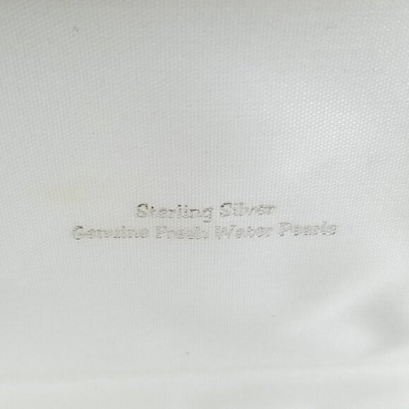 Sterling Silver & Freshwater Pearl Set - Picture 5 of 8